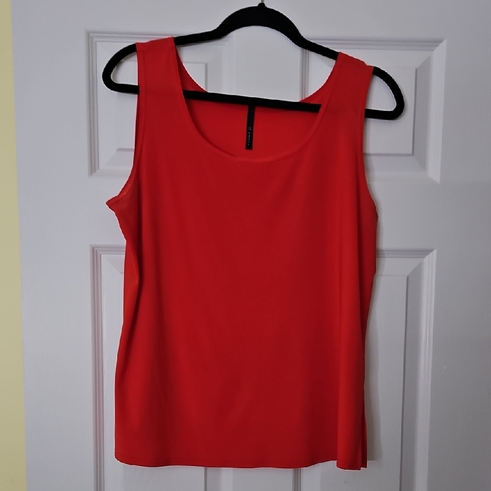 IC COLLECTION Vibrant Red Tank Top
